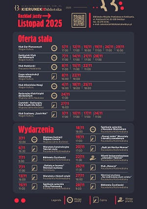 Rozkład jazdy - listopad 2025